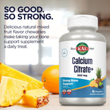 Kal Calcium Citrate – sans gluten, adapté à différents régimes.