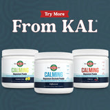 KAL Calming Magnesium Glycinate – packaging soigné, sécurité et qualité garanties.