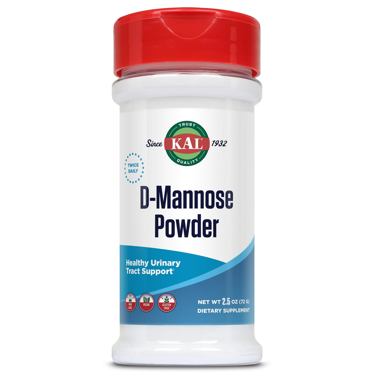 KAL D Mannose, poudre mélange facile, parfaite pour une prise rapide dans l'eau