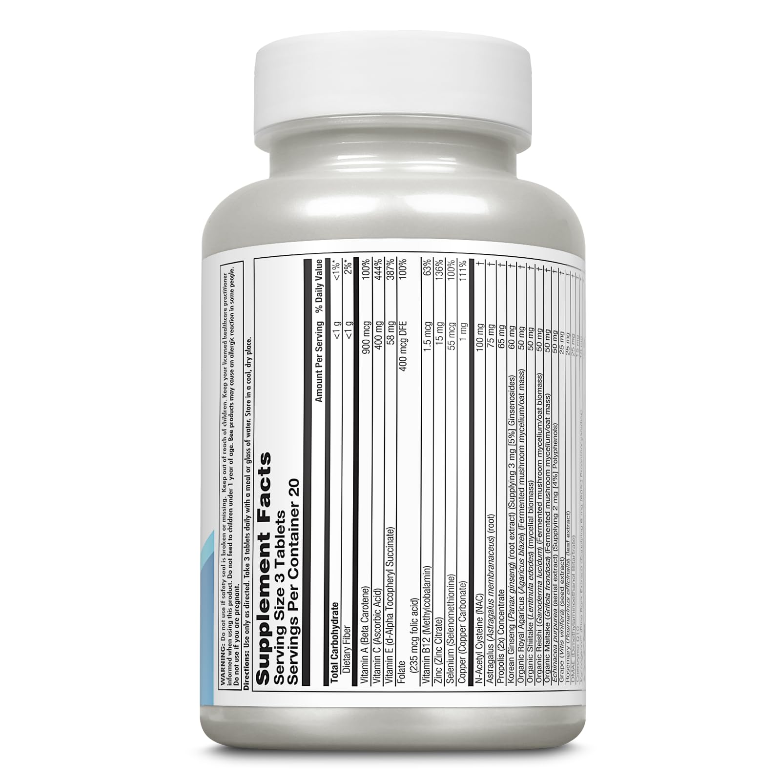 KAL Défense Cellulaire – tablettes visibles, antioxydants potentiels pour une routine bien-être.
