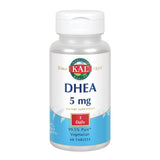 Kal DHEA 5 mg dans une bouteille, soutien quotidien pratique.