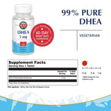 Tablettes Kal DHEA micronisées facilitant l'absorption.