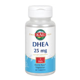 Kal DHEA végétarien flacon et capsules, soutien potentiel au bien-être général