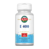 KAL E-400 D-Alpha Tocophérol, gélules molles, flacon — soutien antioxydant potentiel quotidien