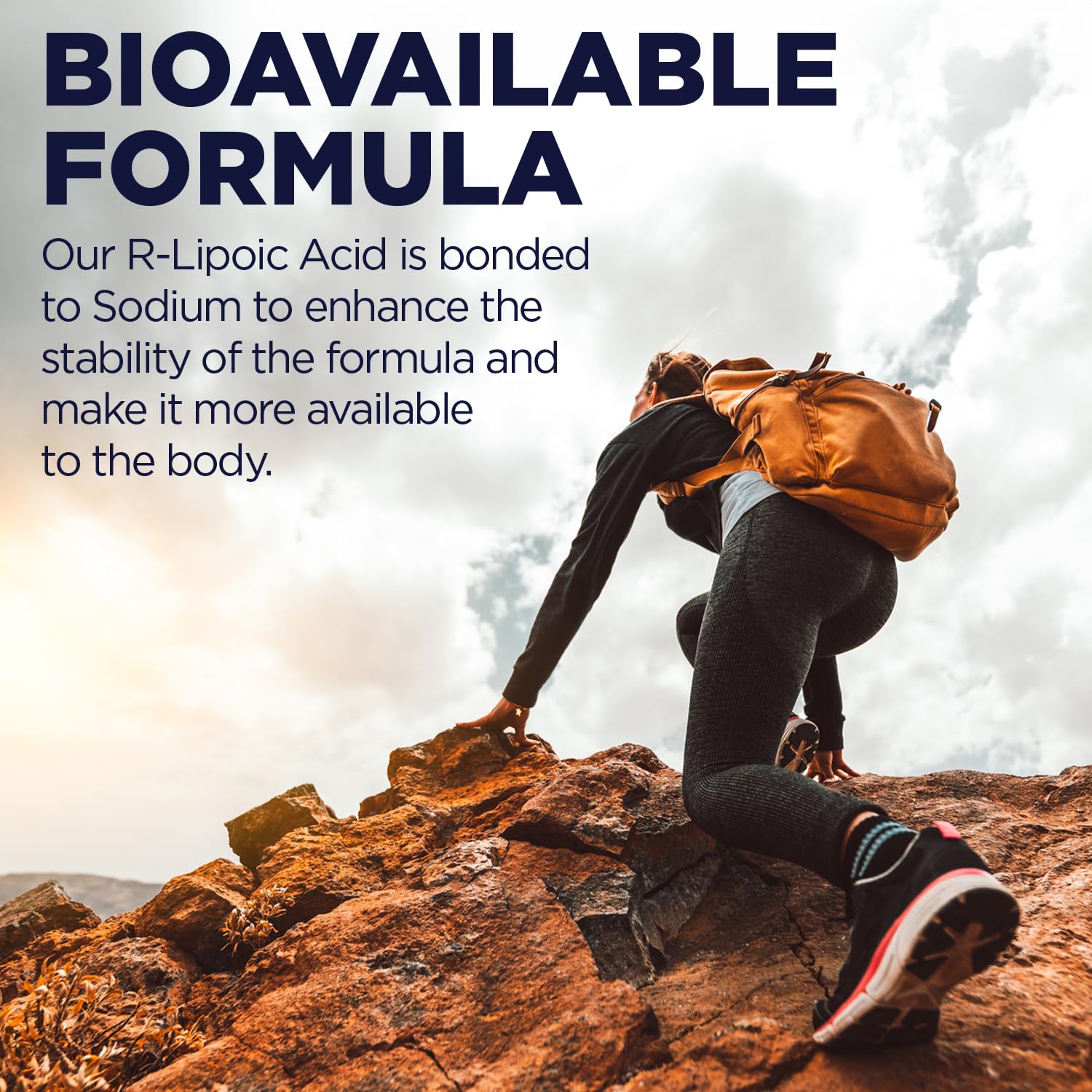 Kal Forme naturelle R-lipoïque – concentration 100 mg disponible.