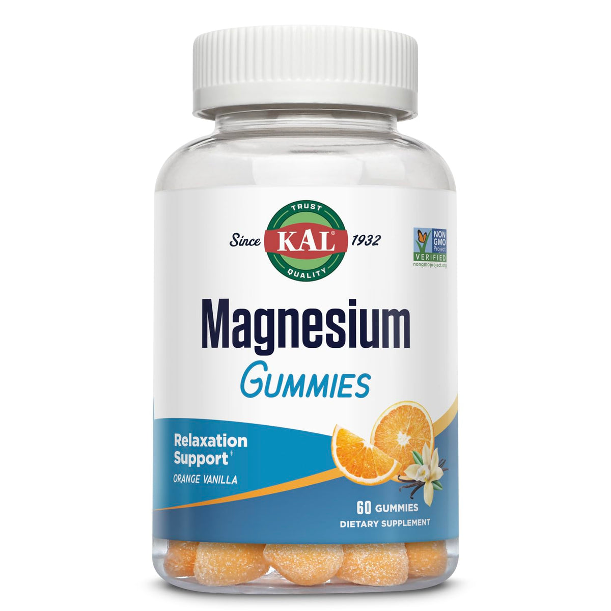 Kal gommes citrate magnésium – emballage pratique pour une prise quotidienne.