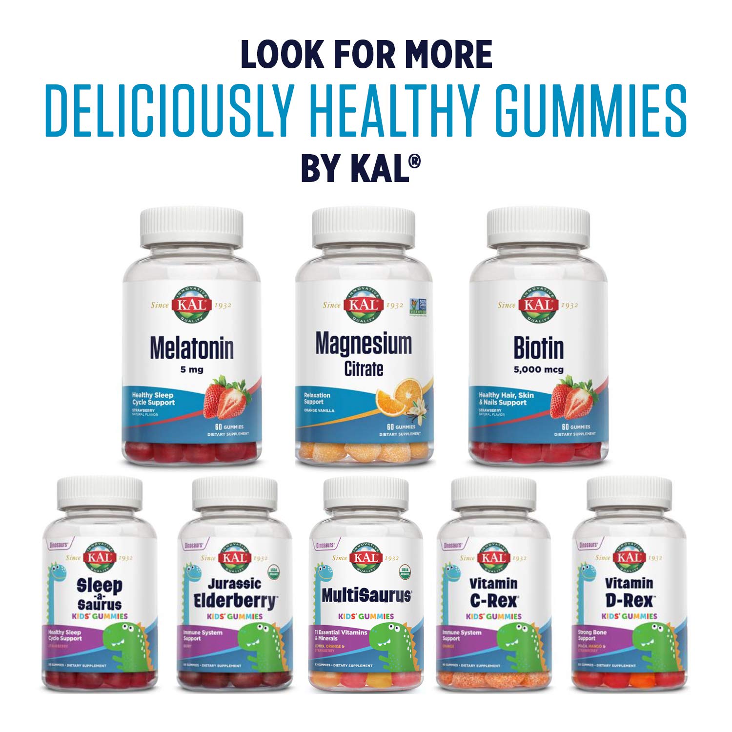 Kal gommes citrate magnésium – adaptée adultes et enfants dès 4 ans.