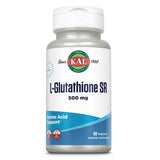 KAL L-Glutathione, bouteille PCR, soutien antioxydant potentiel au quotidien.