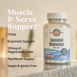 KAL Liposomal Magnesium Oxide : contrôle qualité en laboratoire pour pureté.