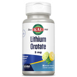 KAL Lithium Orotate ActivMelt tablettes citron-lime avec dissolution rapide pour prise pratique