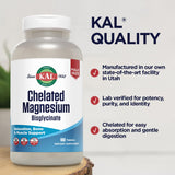 KAL Magnésium Bisglycinate, emballage visible, aide à une digestion douce.