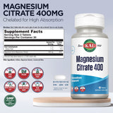 KAL Magnésium Citrate activtabs avec dissolution rapide.