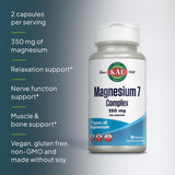 KAL Magnesium Complex 7 – emballage vegan sans soja.