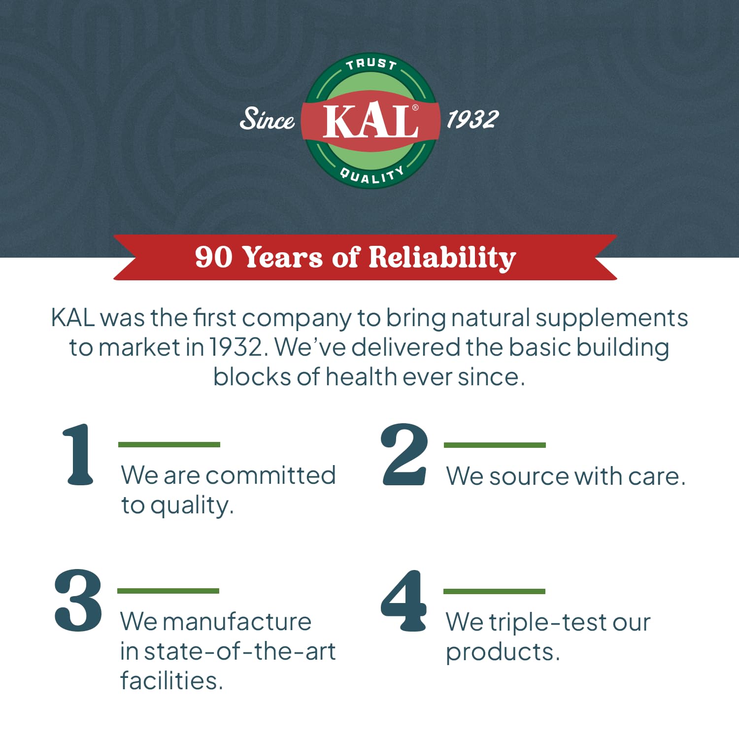 KAL Magnesium Complex 7 – utilisation facile, deux capsules par prise.