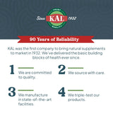 KAL Magnesium Complex 7 – utilisation facile, deux capsules par prise.