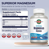 KAL Magnésium Glycinate ActivGels, gelules molles, faciles à avaler après l’entraînement.