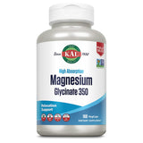 KAL magnésium glycinate capsules – bouteille et étiquetage visible, soutien osseux et musculaire.