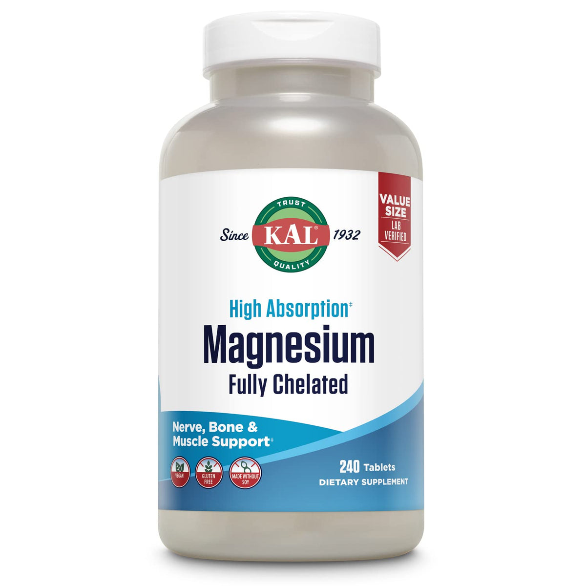 KAL Magnésium Glycinate : emballage PCR recyclé pour une option écologique