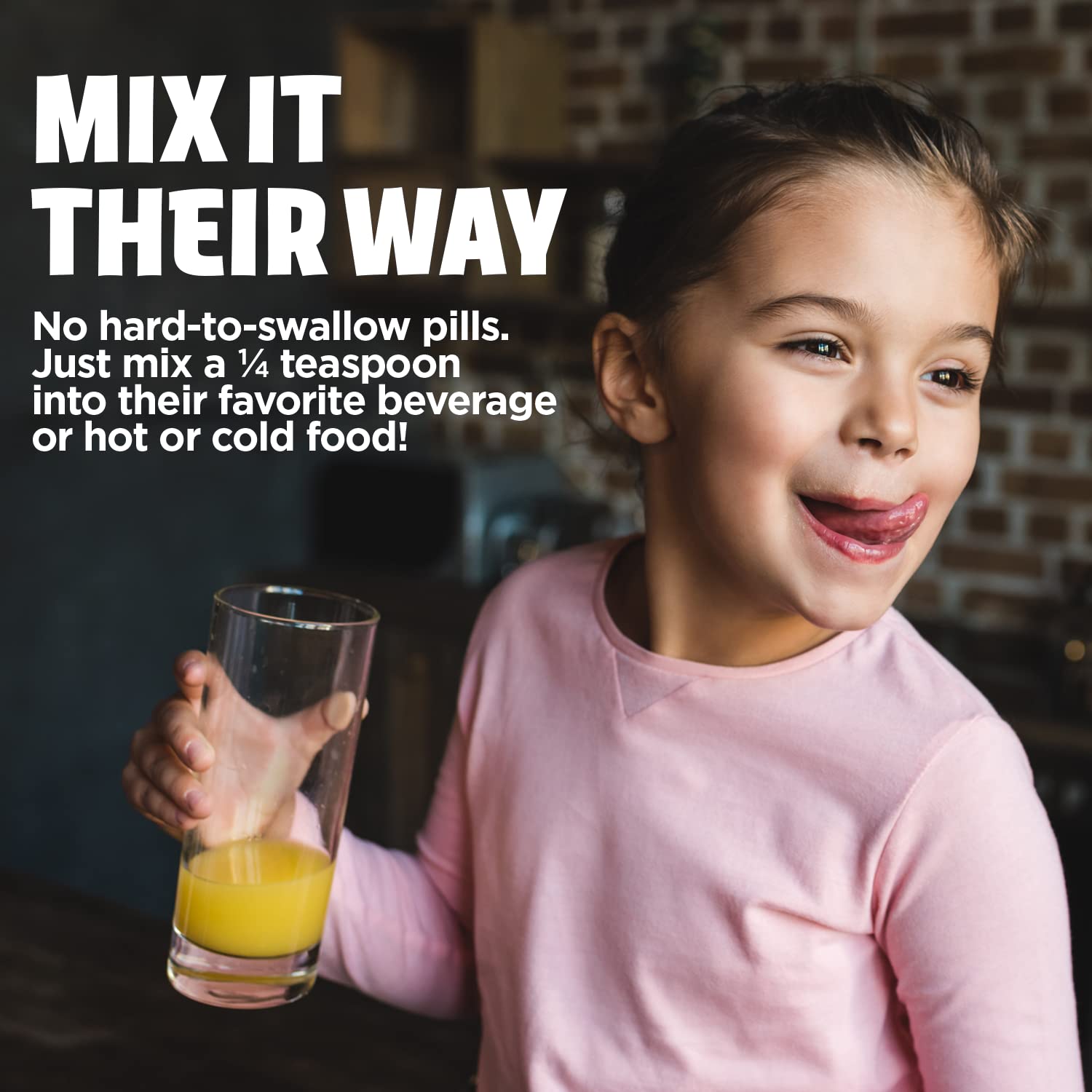 KAL Magnésium Poudre, préparation en boisson pour enfants, option pratique et neutre.