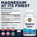KAL Magnesium Taurate: capsules faciles à avaler favorisant une fonction musculaire saine.