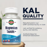 KAL Magnésium Taurate emballage PCR — choix écologique et durable.