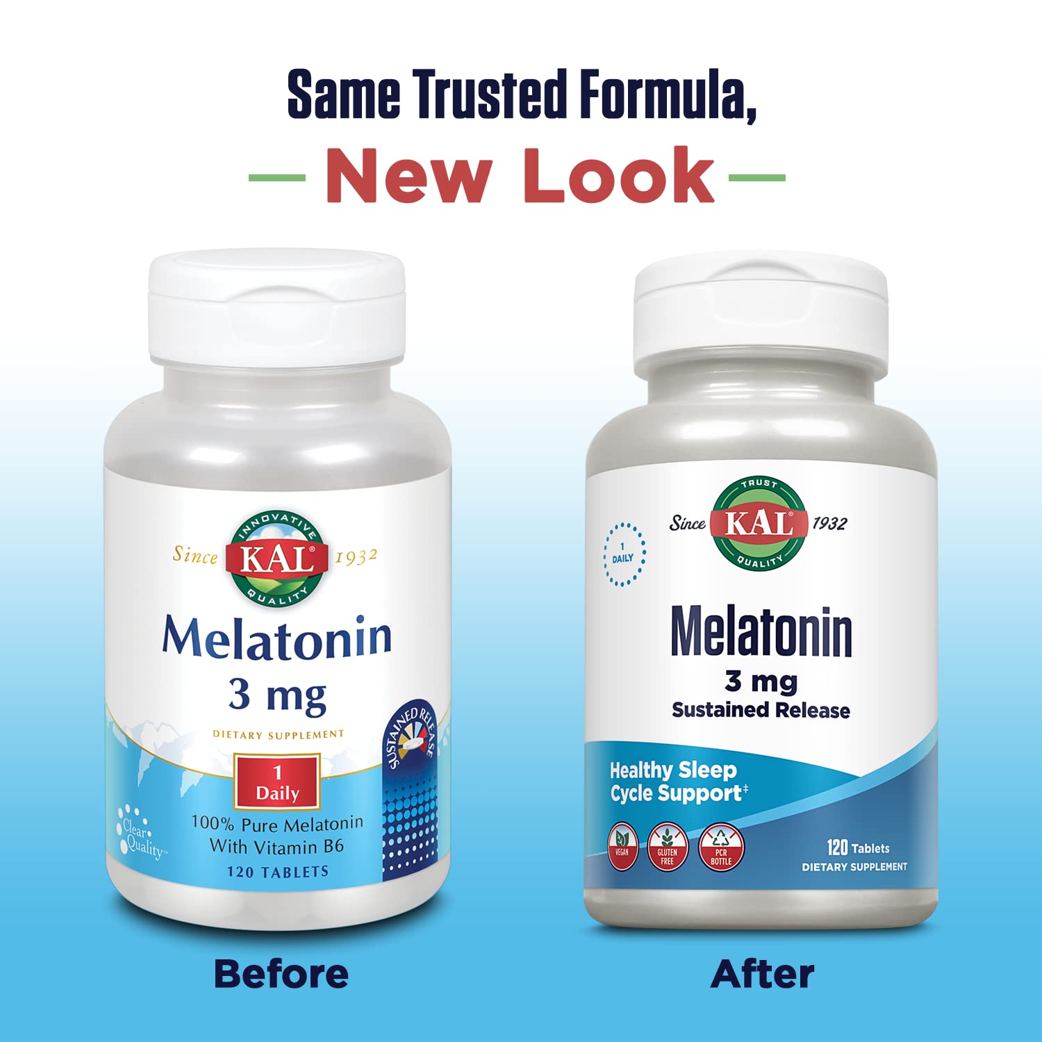 KAL Mélatonine release – tablettes, aide nocturne occasionnelle à l’endormissement et réveil frais.