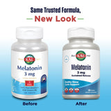 KAL Mélatonine release – tablettes, aide nocturne occasionnelle à l’endormissement et réveil frais.