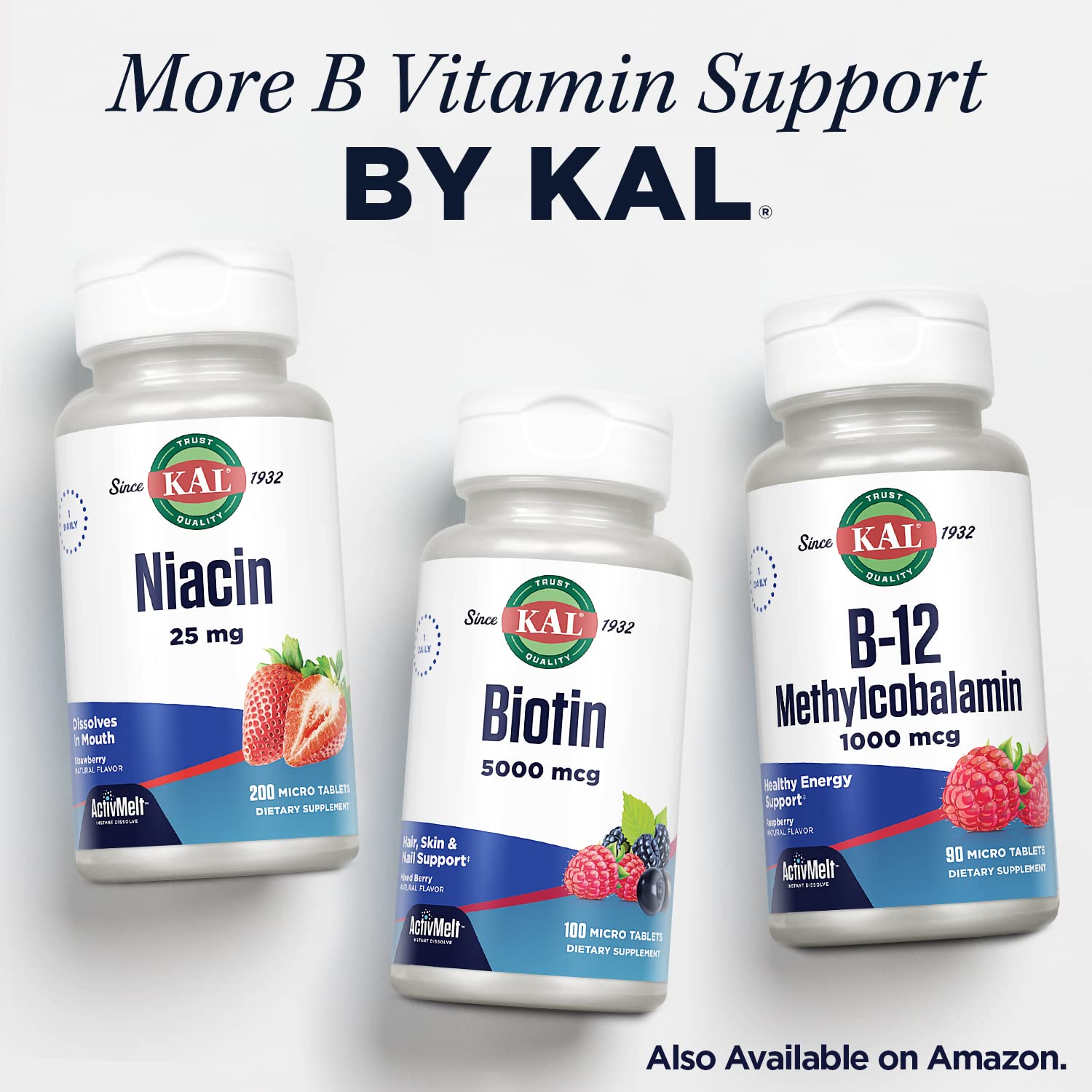 KAL Methyl Folate, utilisation quotidienne facile et discrète.