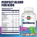 KAL MultiSaurus comprimés à mâcher saveur fruits rouges, goût agréable.