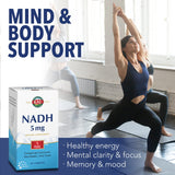 KAL NADH 5 mg – dosage par prise de 5 mg pour énergie potentielle.