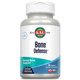 KAL Bone Defense présente une composition calcium et magnésium soutenant la densité osseuse.
