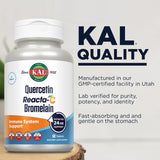 Ingrédients actifs listés, focus bioflavonoïdes et vitamine C, signature Kal.