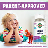 Kal Relax-a-Saurus garantie de remboursement de 60 jours.