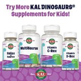 Kal Relax-a-Saurus facile à prendre par les enfants.