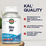 Tablettes ActivTab de KAL Silica Plus: dissolution rapide et absorption facilitée.