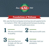 Kal tablettes dissolution rapide calcium citrate et D3 pour routine pratique.