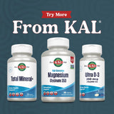 Utilisation quotidienne avec Kal Total Mineral Plus – capsules faciles à avaler.