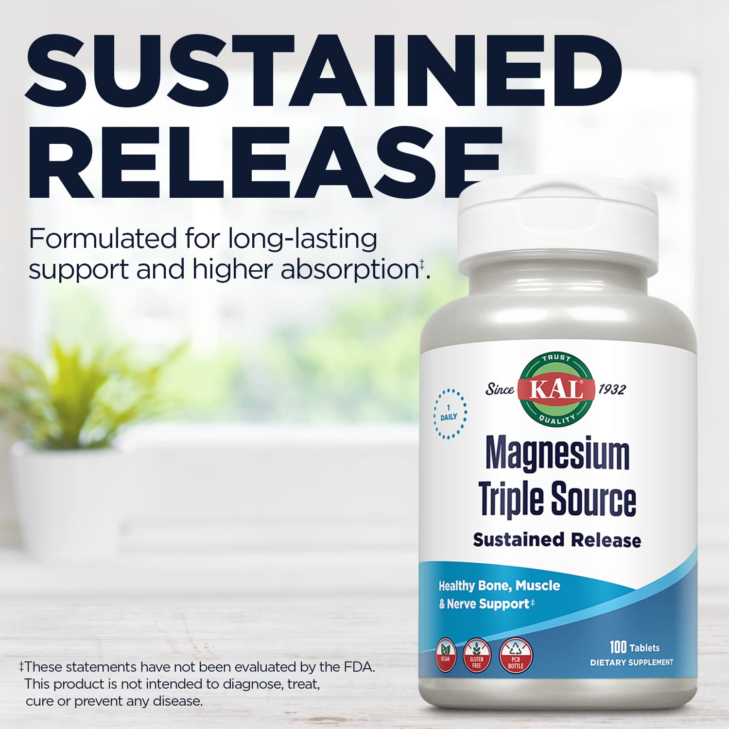 Kal Magnésium Triple Source Complex – laboratoire Utah, contrôles qualité rigoureux.