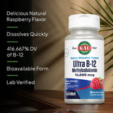 Absorption supérieure grâce à la méthylcobalamine dans Kal Ultra B12
