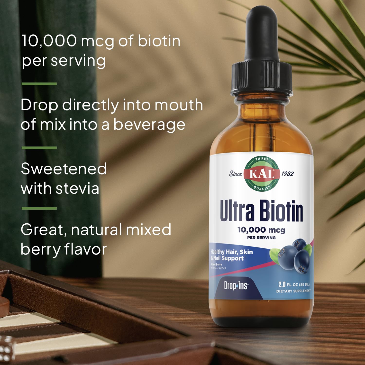 KAL Ultra Biotin soutient le métabolisme cellulaire et l'énergie