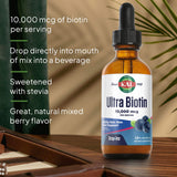 KAL Ultra Biotin soutient le métabolisme cellulaire et l'énergie