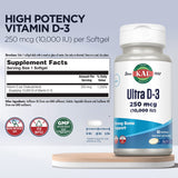 KAL Ultra D3 – étiquette sans soja, choix adapté végétariens.