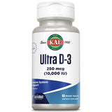 Kal Ultra D3 emballage et étiquette, assurance de traçabilité et dosage élevé.