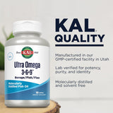KAL Ultra Omega 3-6-9, prise de gélule, mobilité potentielle.