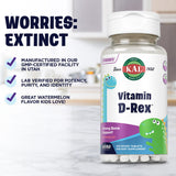 KAL Vitamin D-Rex - emballage PCR recyclé, option écoresponsable.