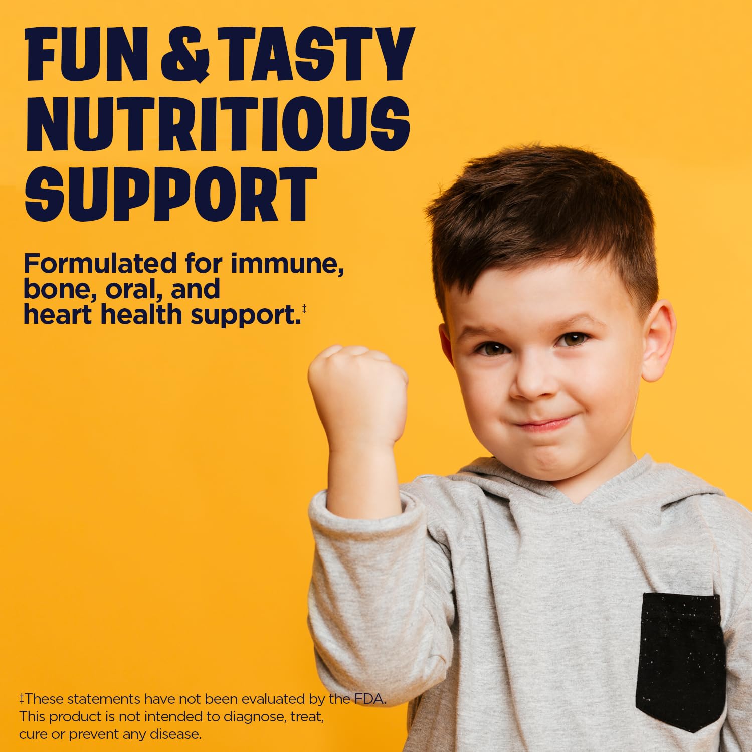 KAL Vitamine D-Rex gommes sans lactose sans arachides sans soja – adaptées.