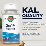 Kal Zinc 15+ pris avec eau ou repas pratique au quotidien