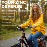 Étiquette KAL Zinc Orotate, vegan et sans gluten.