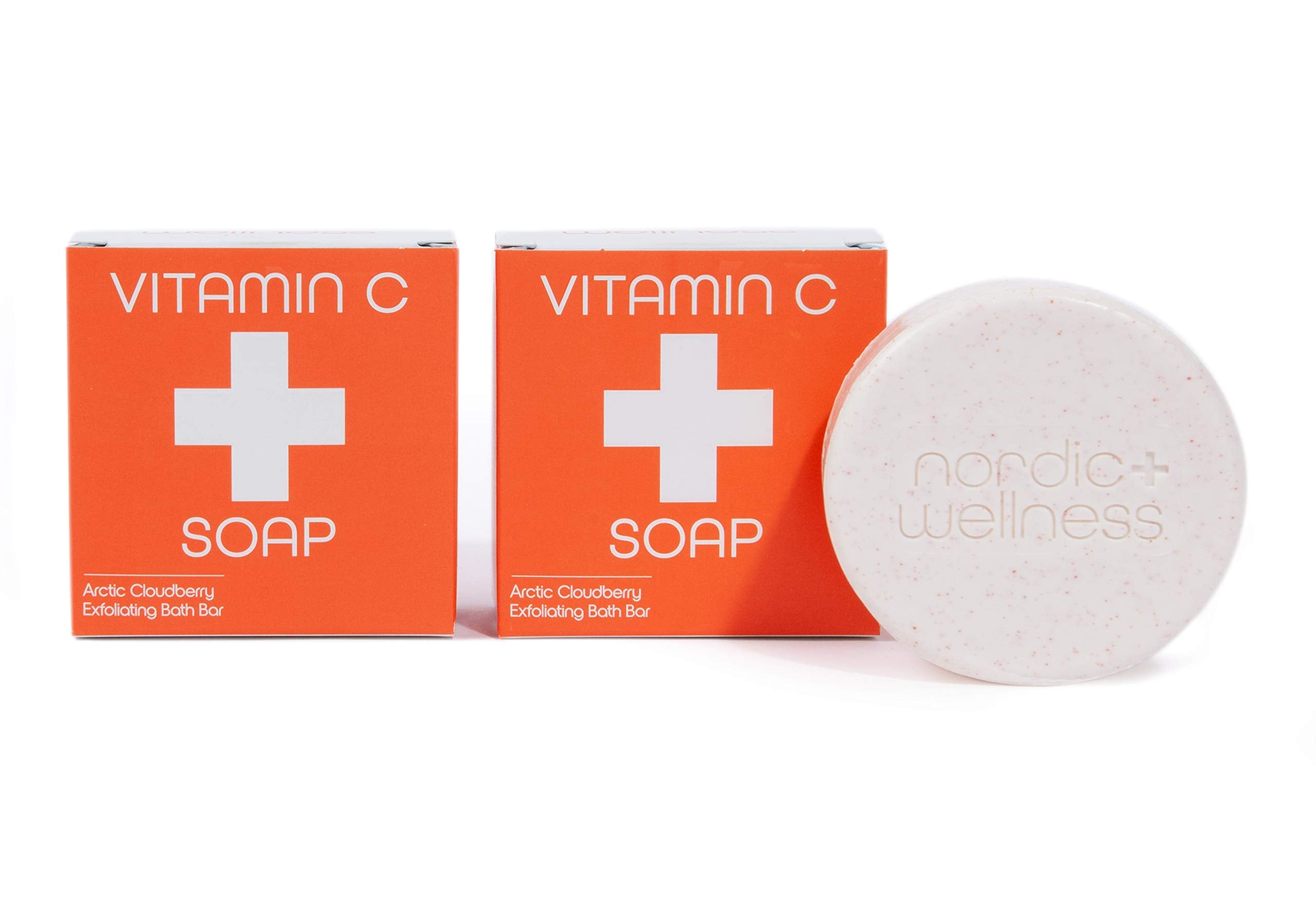 Kalastyle Nordic+Wellness savon vitamine C avec airelle arctique, exfoliation douce pour l'éclat