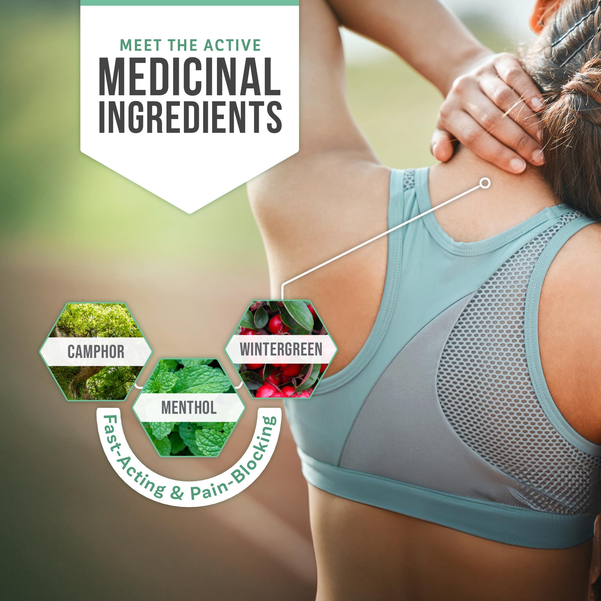 Kalaya Naturals action rapide, utilisation après l’entraînement, sans résidu gras.